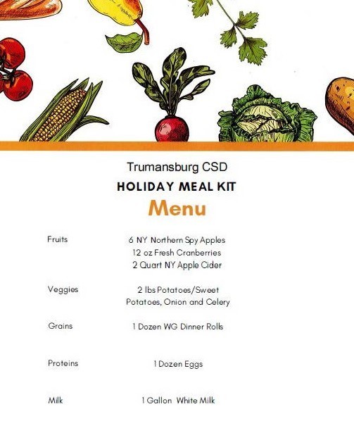 Veggies with a Menu